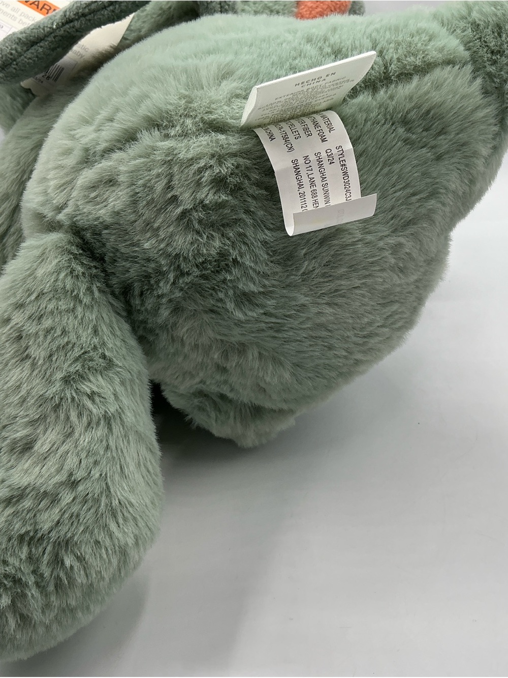 NWT Cloud Island Plush & Mini Rattle Set Dragons Mom Baby Shower Embroidered Eye - Picture 9 of 10